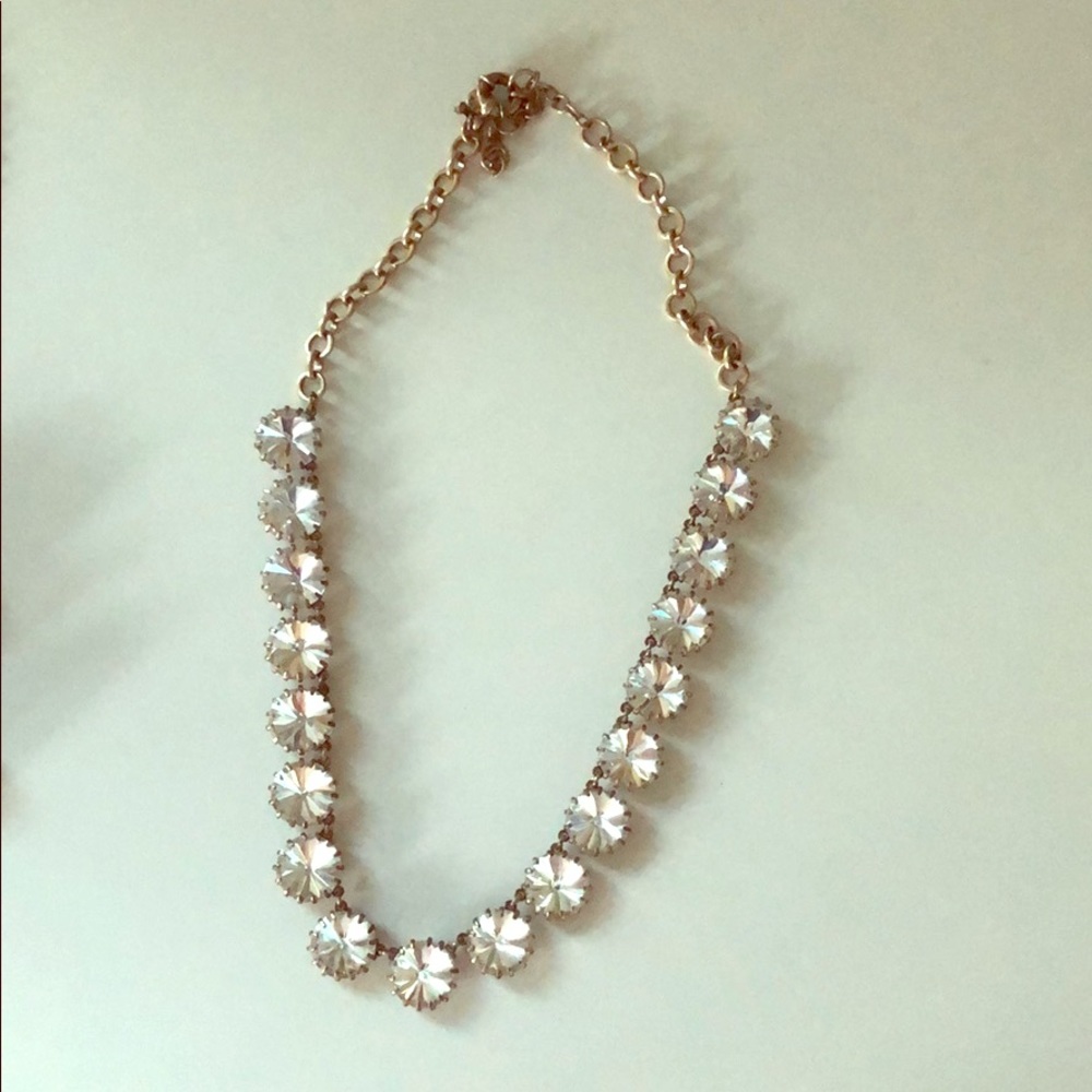 Crystal J Crew necklace